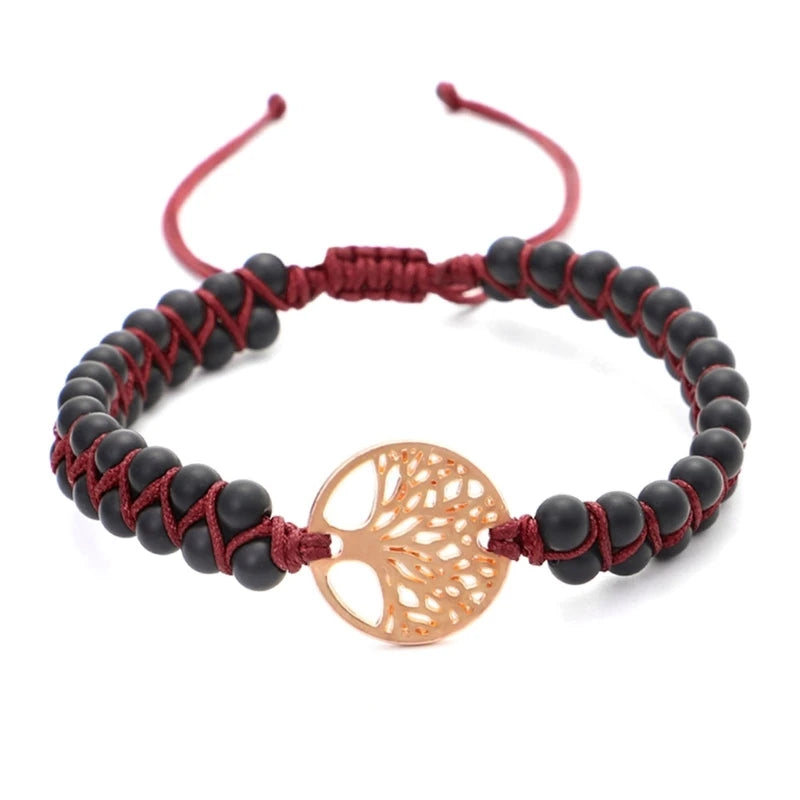 Natural Stone Beads Bangle Bracelet Women Jewelry