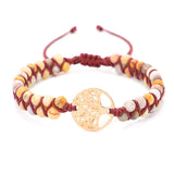 Natural Stone Beads Bangle Bracelet Women Jewelry