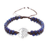 Natural Stone Beads Bangle Bracelet Women Jewelry