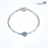 Marine Rudder Anchor Charm Pendant 925 Sterling Jewelry
