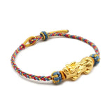 Colorful Gradient Bracelet with Adjustable Chain