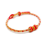 Colorful Gradient Bracelet with Adjustable Chain