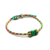 Colorful Gradient Bracelet with Adjustable Chain