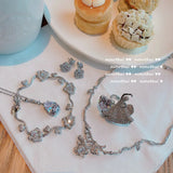 Layered Paperclip Link Chain Bracelets Initial Bracelet for Women Jewelry