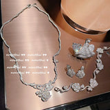 Layered Paperclip Link Chain Bracelets Initial Bracelet for Women Jewelry