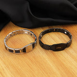Custom Name and Photo Men Stainless Steel Bracelet