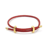 Braided Bracelet Stainless Steel Charm Bracelets