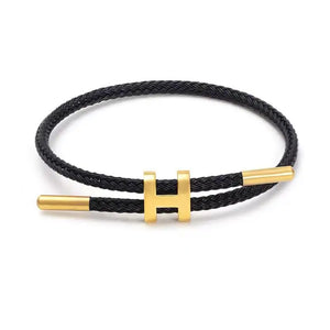 Braided Bracelet Stainless Steel Charm Bracelets