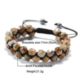 Braided Tiger Eye Stone Bracelet for Chakra Balance