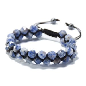 Braided Tiger Eye Stone Bracelet for Chakra Balance