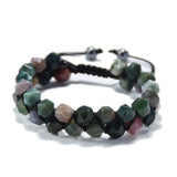 Braided Tiger Eye Stone Bracelet for Chakra Balance