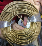 3mm Braided Leather Bolo Cord Necklace Bracelet