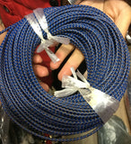 3mm Royal Braided Leather Bolo Cord Round Strip for Necklace Bracelet