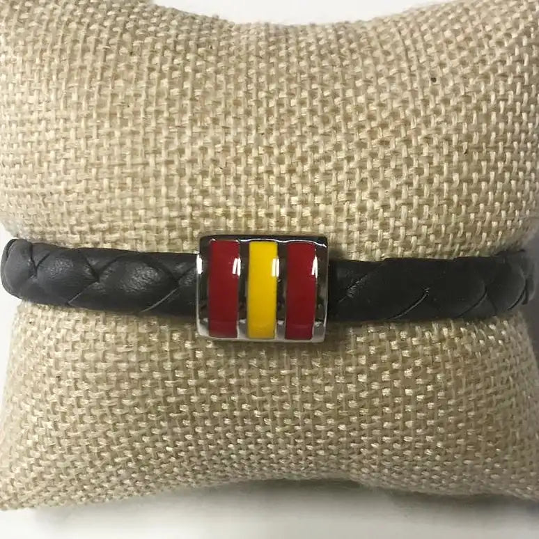Handmade Brown Braided Bracelet from Spain