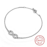 925 Sterling Silver 8 Bangle Bracelet Snake Chain Wedding Jewelry