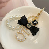 Pearl No.5 Key Rings for Women Car Keychain