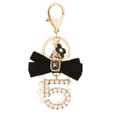 Pearl No.5 Key Rings for Women Car Keychain
