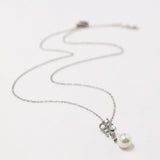 Rose Titanium Earring Necklace Set for Women
