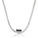 Golden Snake Chain Necklace Men Women Punk Kpop Collares