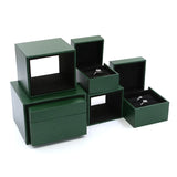 High-End Double Ring Jewelry Box Ring Necklace Storage Box