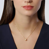 925 Silver Honeycomb Pendant Necklace Wedding BEE MY LOVE