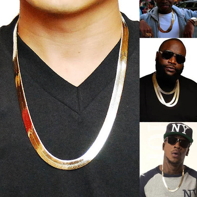 10MM Vintage Hip Hop Chain Men's Necklace