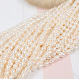 7-8mm Freshwater Pearl Necklace Semi-finished for DIY Jewelry