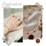 2mm Gradient Seed Beads Kit Glass Jewelry Beads For DIY