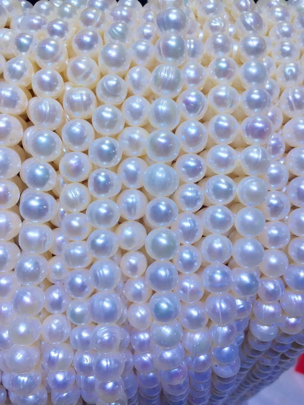 8-9mm Freshwater Pearl Backline DIY Women's Bracelet Necklace