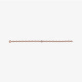 925 Sterling Silver Charm Bead Chain Bracelet for DIY Gift