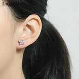 Butterfly Women Earrings 925 Sterling Silver Stud Earrings For Women