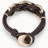 Electroplated 925 Silver 14k Rope Bracelet Jewelry Gift