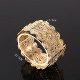 French Coin Plated Bracelet Open Cuff Bracelet Ladies