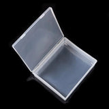 Transparent PP Square Storage Box 11x9x2.8cm
