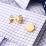 Business Metal Cuff Links for Men's Shirt Cuffs