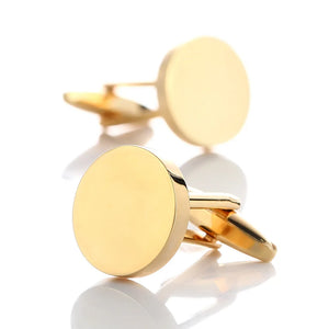 Business Metal Cuff Links for Men's Shirt Cuffs