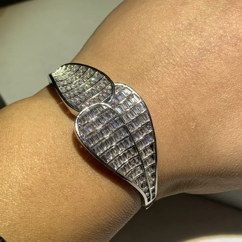 Snake Bracelet Vintage Jewelry Fill Full Princess 5A CZ Party Women Wedding