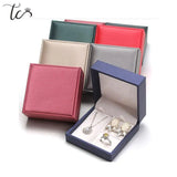 Elegant Leather Jewelry Box for Rings, Pendants, Earrings