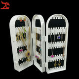 Foldable Jewelry Display Storage Organizer 240 Holes