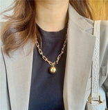 Vintage Punk U Chains Choker Necklace for Women