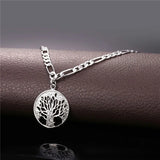 Vintage Golden Tree of Life Bracelet for Men