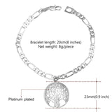 Vintage Golden Tree of Life Bracelet for Men