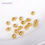18K Plated Spacer Beads for Jewelry Making DIY Bracelet Necklace Findings