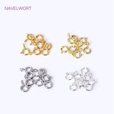 18K Plated Claw Spring Clasp for Bracelet, Jewelry Making