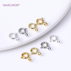 18K Plated Claw Spring Clasp for Bracelet, Jewelry Making