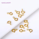 18K Plated Claw Spring Clasp for Bracelet, Jewelry Making
