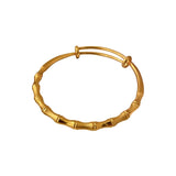 Brass Bamboo Pushpull Bracelet