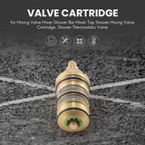 Brass Bath Shower Thermostatic Cartridge & Handle for Shower Mixing Valve