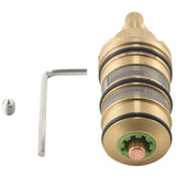 Brass Bath Shower Thermostatic Cartridge & Handle for Shower Mixing Valve
