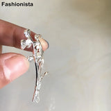 Brass Casting Silver-color Fan/Fowers/Dragonfly Charms 26*22mm